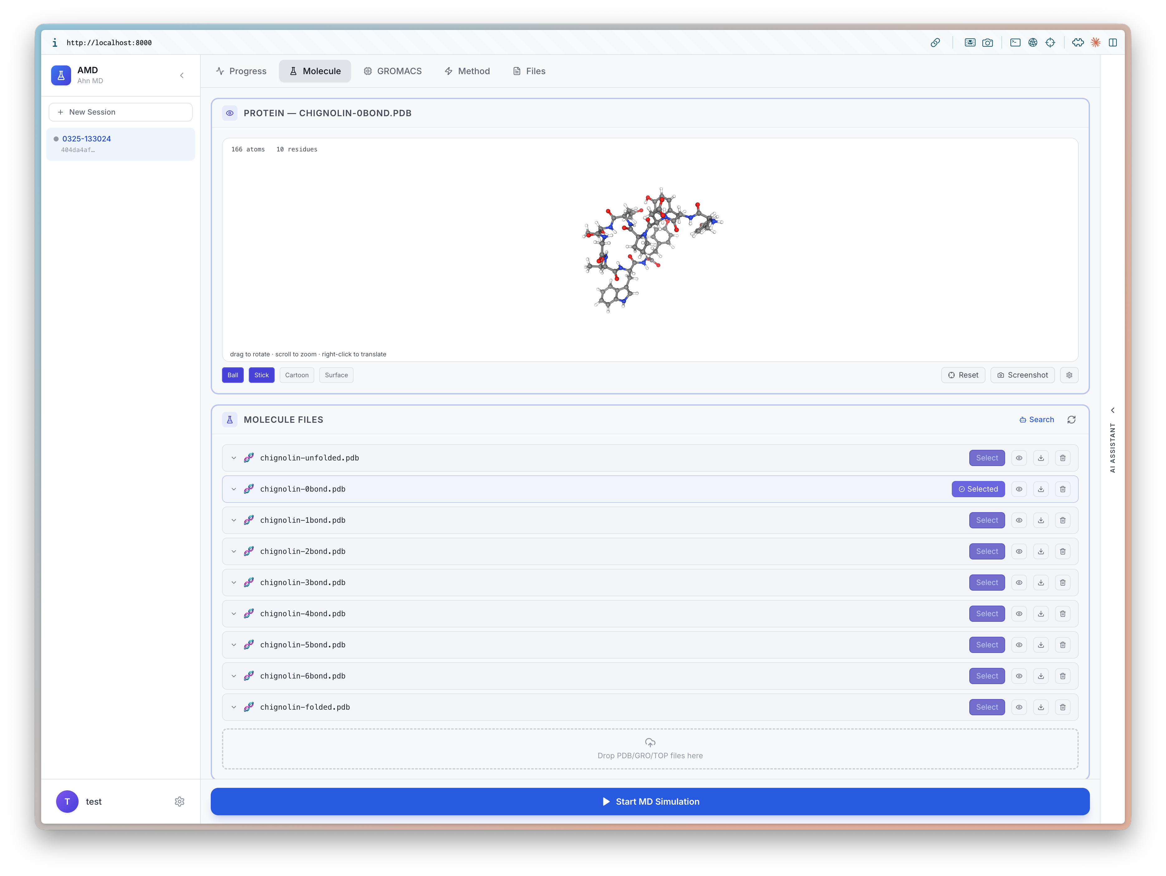 Molecule Viewer